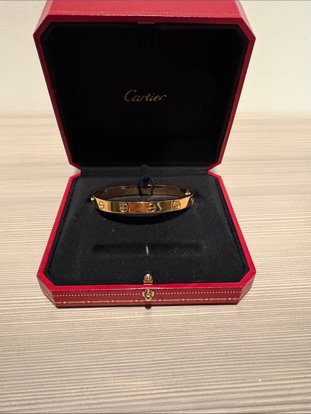 Cartier Gold Men’s Love Bracelet - Polished Gold